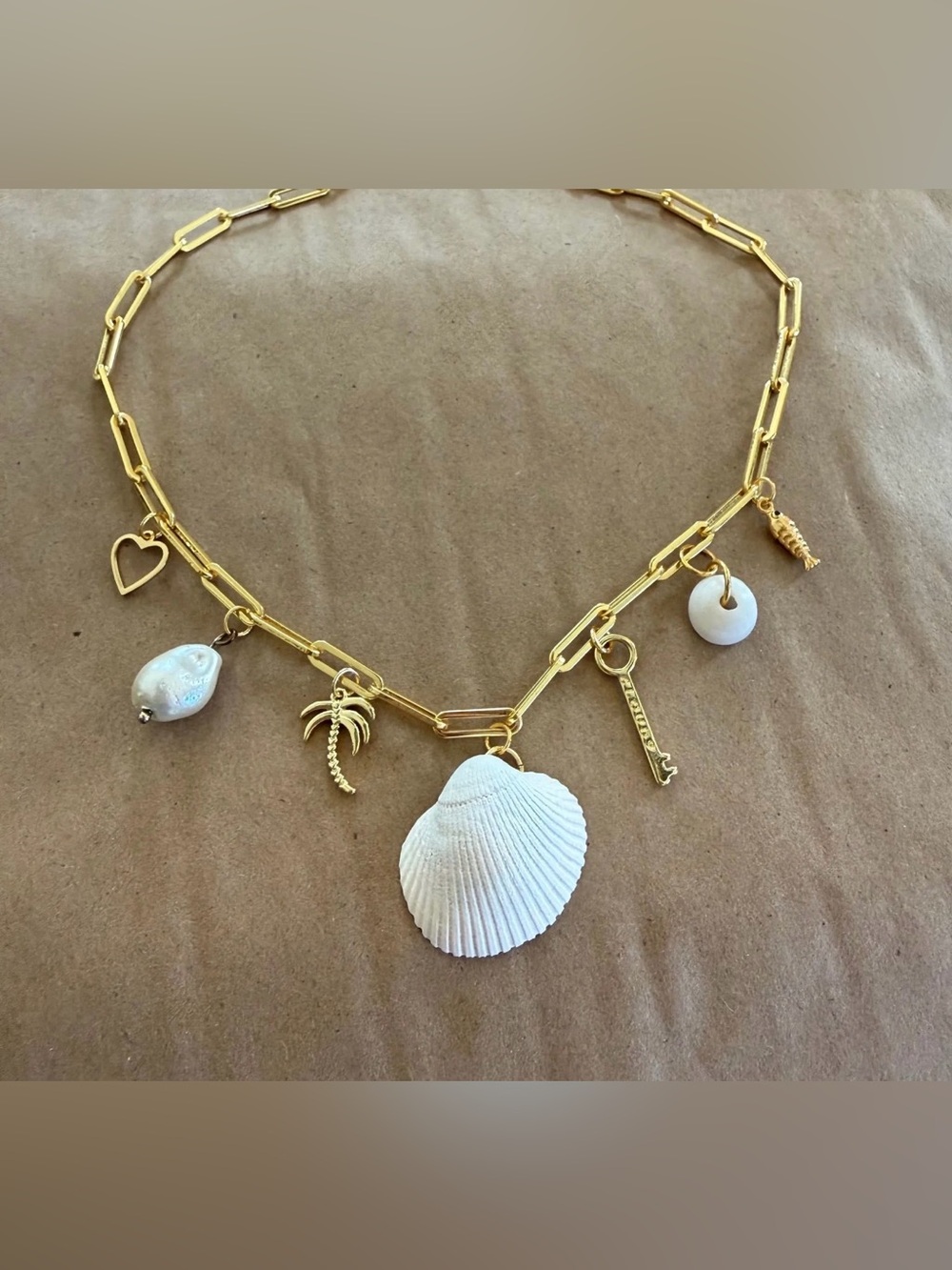 Shell Charm Necklace